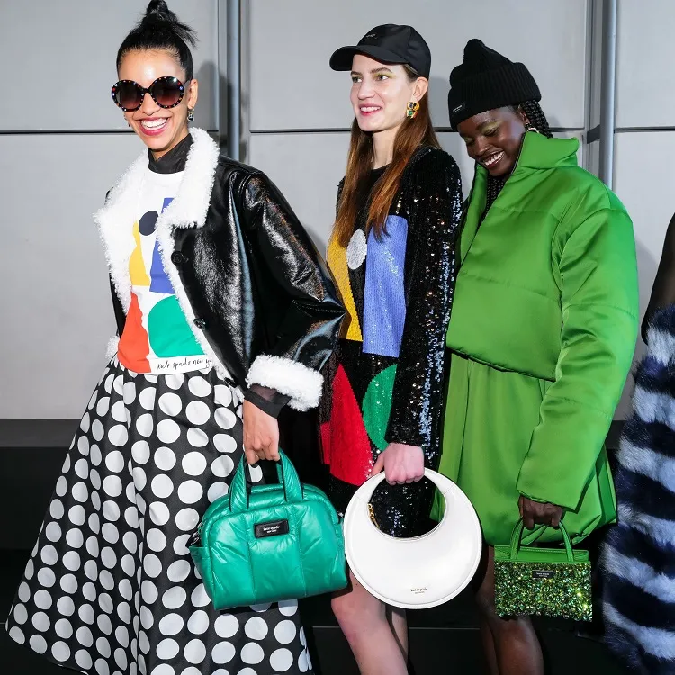 tendance mode fashion week new york kate spade green pantome couleur automne 2023