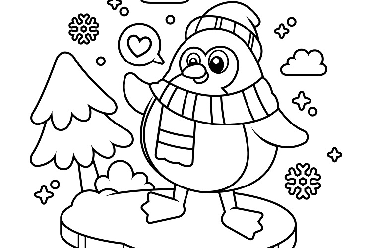 coloriage de noël maternelle