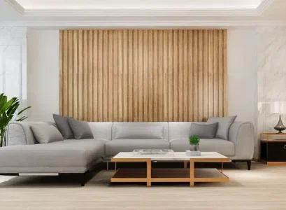 mur d'accent en bois salon 2024