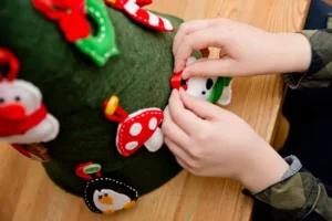 activité montessori pour les vacances d'hiver fin année diy