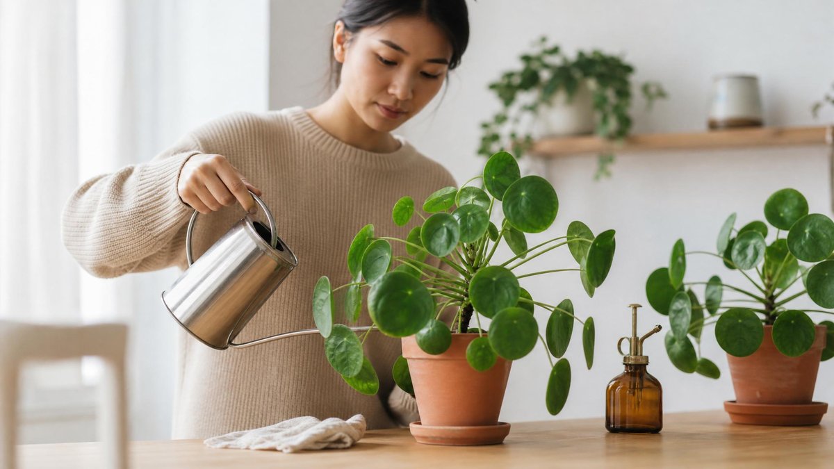arrosage inadapté Pilea