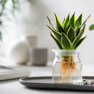 comment faire une bouture de sansevieria multiplier plante serpent