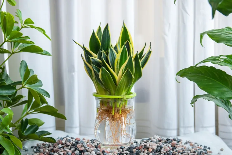 Sansevieria Ou Plante De Serpent Dans Un Vase Pour La Décoration De La  Maison
