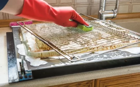 comment nettoyer les grilles du four sans effort astuces