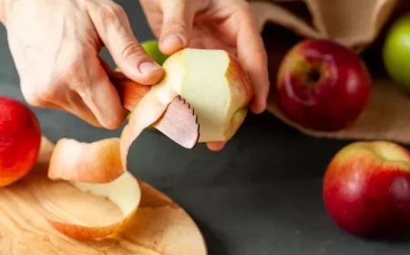 comment utiliser les pelures de pomme