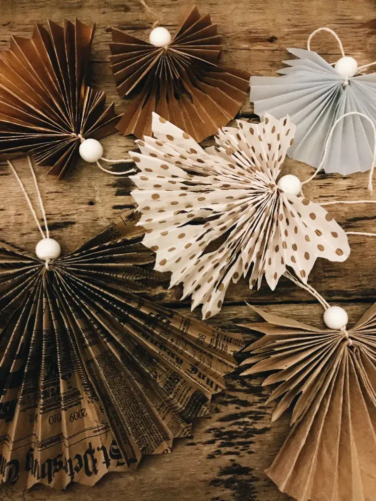 idées décoration de noel à fabriquer en bois papier projets bricolage adulte facile