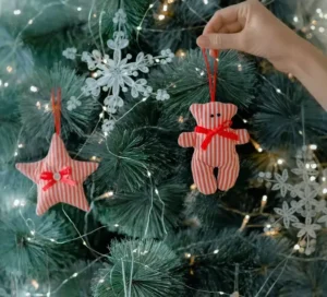 idées diy déco de noël en tissu a faire soi meme decembre 2023