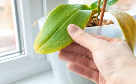 pourquoi les feuilles des orchidées jaunissent
