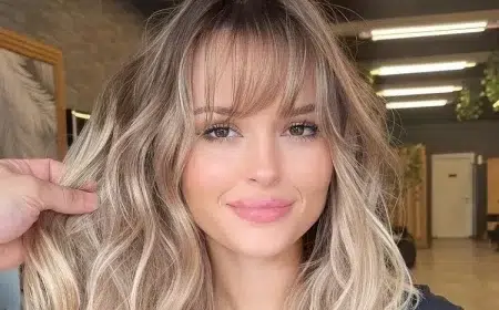 quelles meches blondes sur cheveux bruns