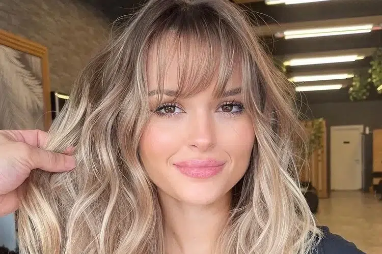 quelles meches blondes sur cheveux bruns