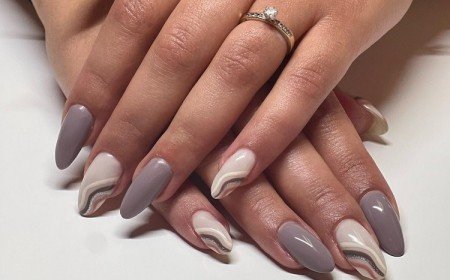 tendance manucure couleur vernis ongles taupe