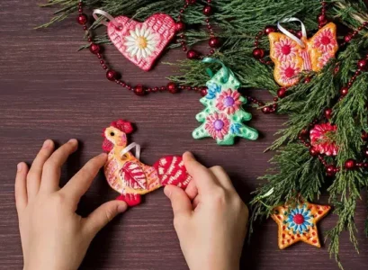 déco de noël en pâte à sel à faire soi même