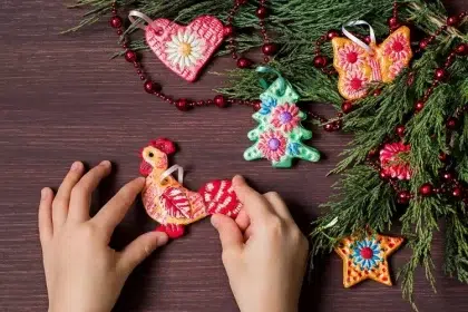 déco de noël en pâte à sel à faire soi même