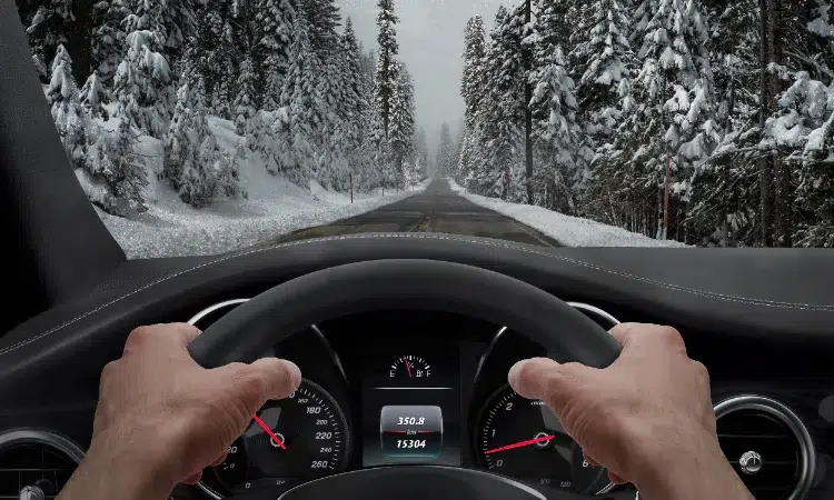 chauffer la voiture en hiver