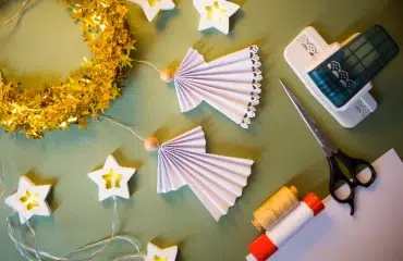 comment faire un ange pour noel en papier perles bois facile et rapide décoration diy enfants