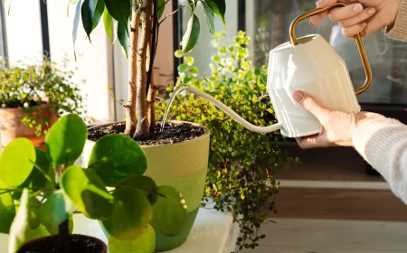 quand et comment arroser les plantes d'intérieur en hiver