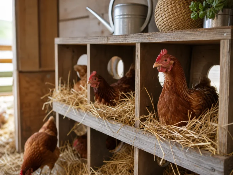 quelle matière pour un pondoir à poules fabriquer installation bois palette mesurer dépécer associer visser