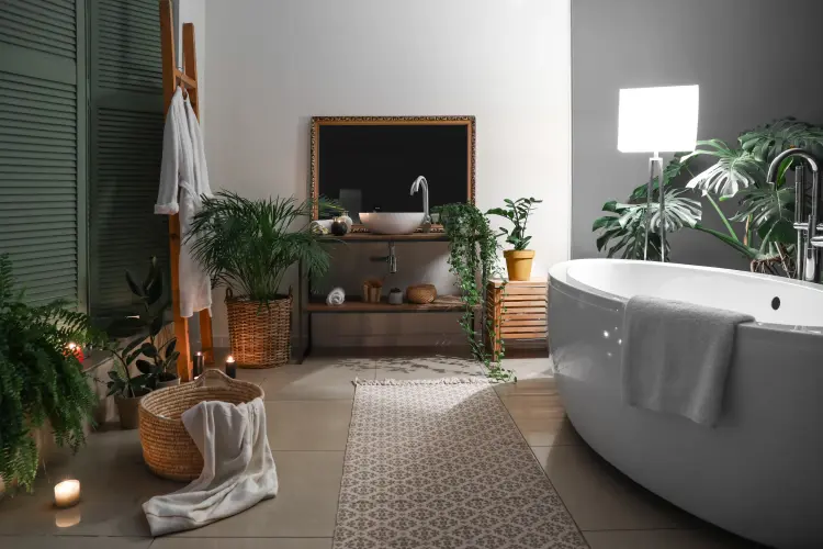 quelle plante pour salle de bain sombre sans lumière fenêtre 