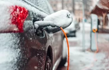 voiture électrique en hiver