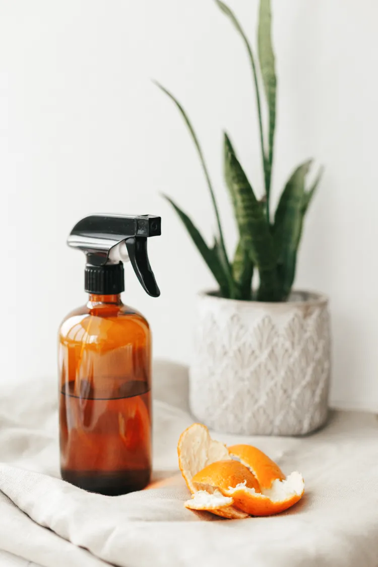 désinfectant naturel en pelure d'orange