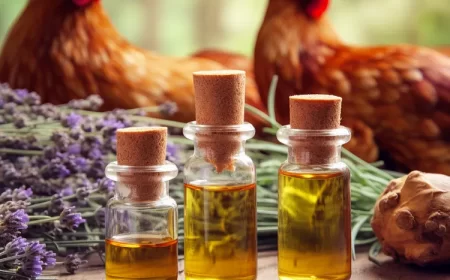 quelle huile essentielle peut on donner aux poules et à quelle occasion