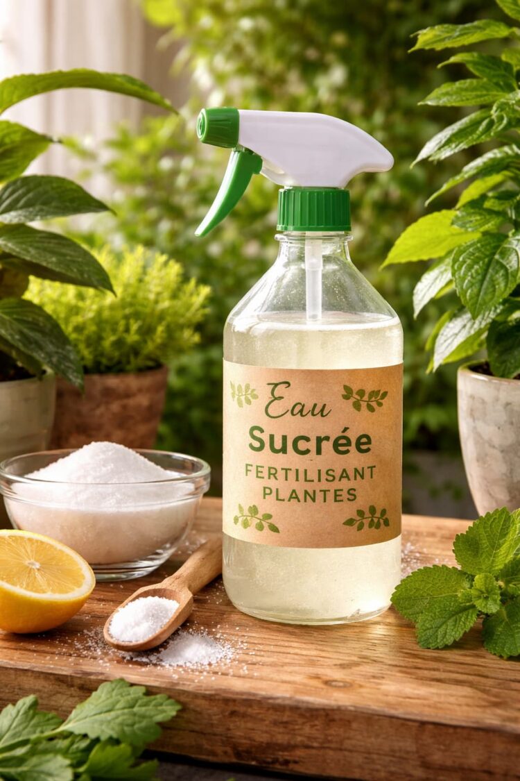 arrosage eau sucrée cactus de Noël
