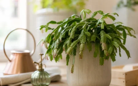astuces comment faire repartir un cactus de noel schlumbergera malade qui tombe feuilles molles bouturate