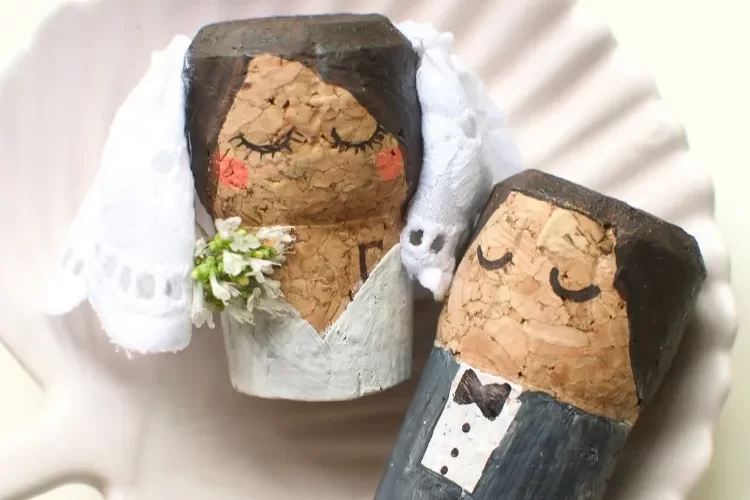 bricolage avec des bouchons de champagne que faire pour réutiliser idées originales