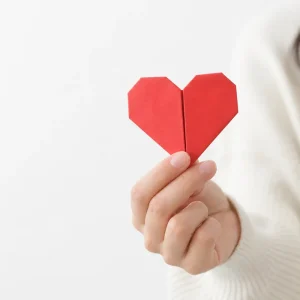 comment faire coeur en papier par étapes idées origami faciles pliage accordéon sac