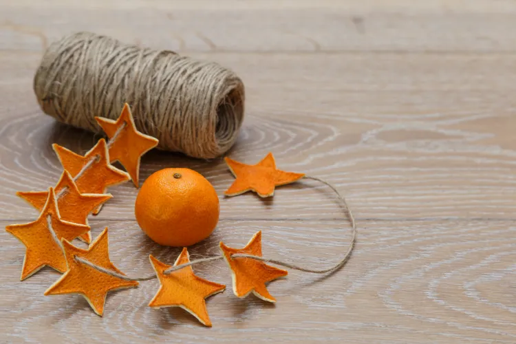 idées bricolage avec des pelures d'oranges comment réutiliser écorces peaux agrumes facon créative