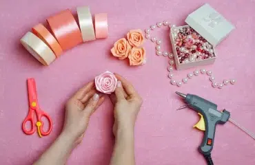 comment faire une rose en tissu facile par étapes
