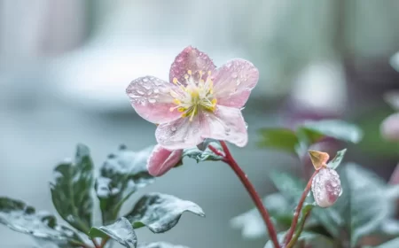 plante résistant au froid pour balcon hellébore en pot