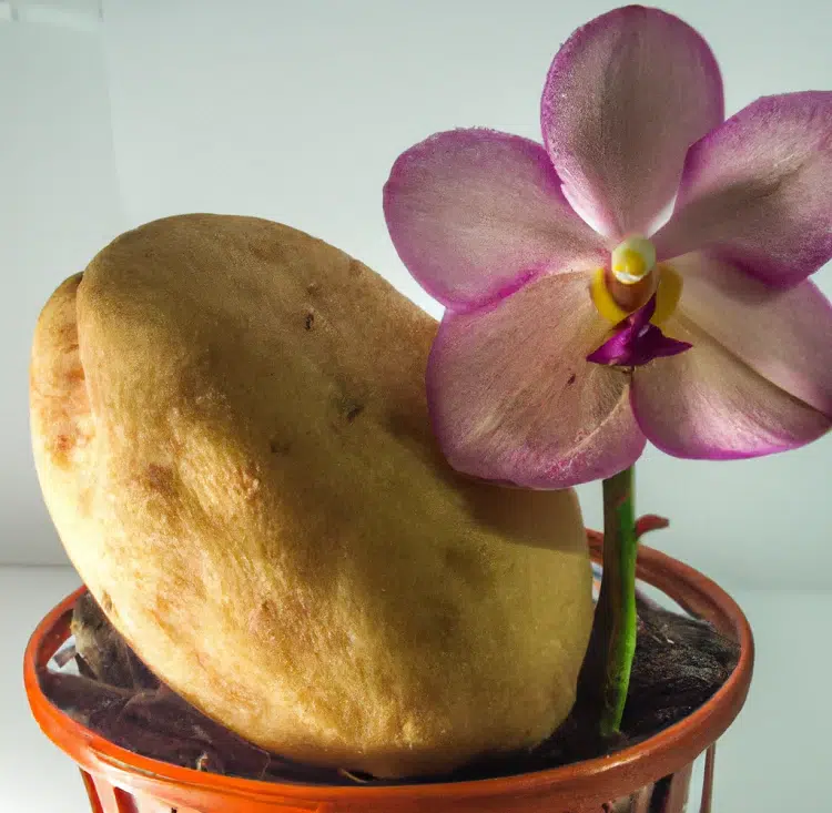 propager une orchidée avec une pomme de terre