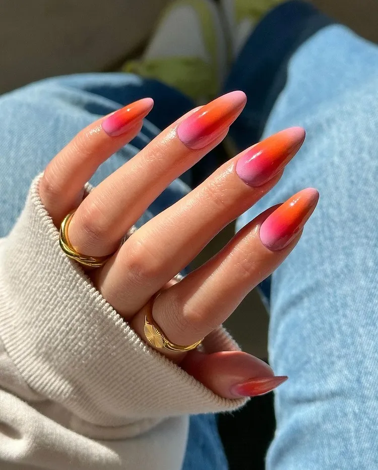 tendances nail art couleur vernis forme longueur ongles printemps 2024