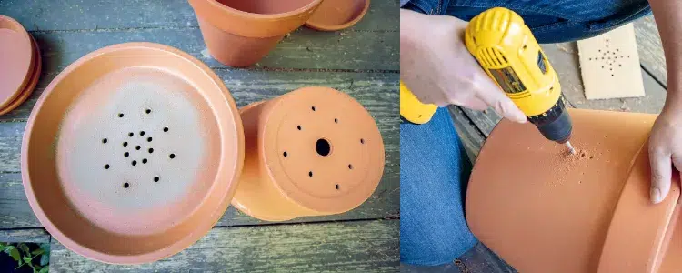 tuto comment fabriquer un composteur cuisine balcon pots en terre cuite par étapes