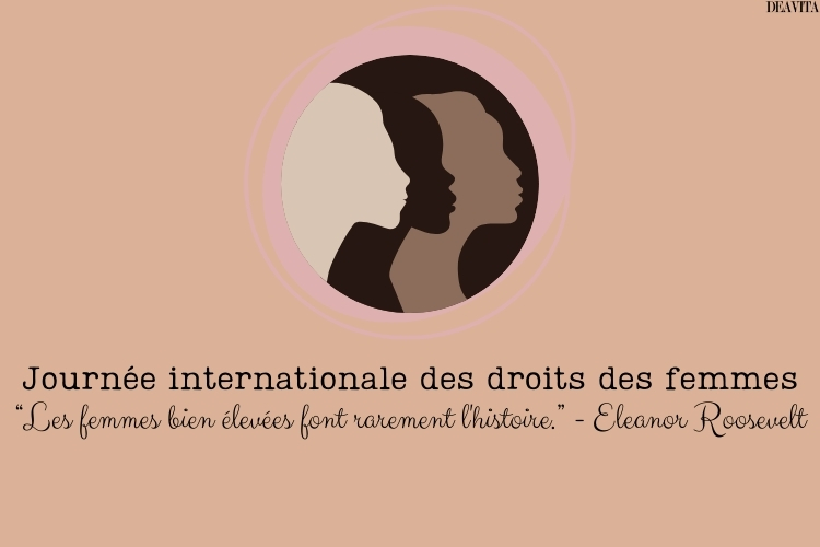 carte journée internationale des droits des femmes