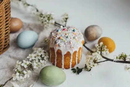 recette de gâteau de pâques à base de kozunak