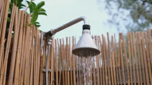 comment faire une douche solaire