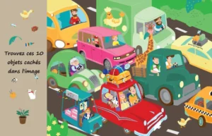 jeux 10 objets cachés dans l'image imprimer gratuitement enfants école primaire
