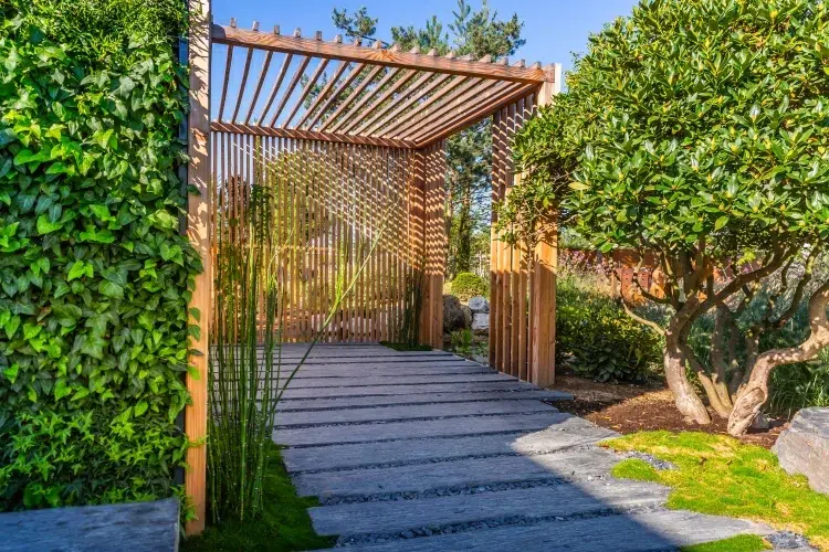 permis pour installer une pergola dans son jardin conforme plan local urbanisme risquer amende
