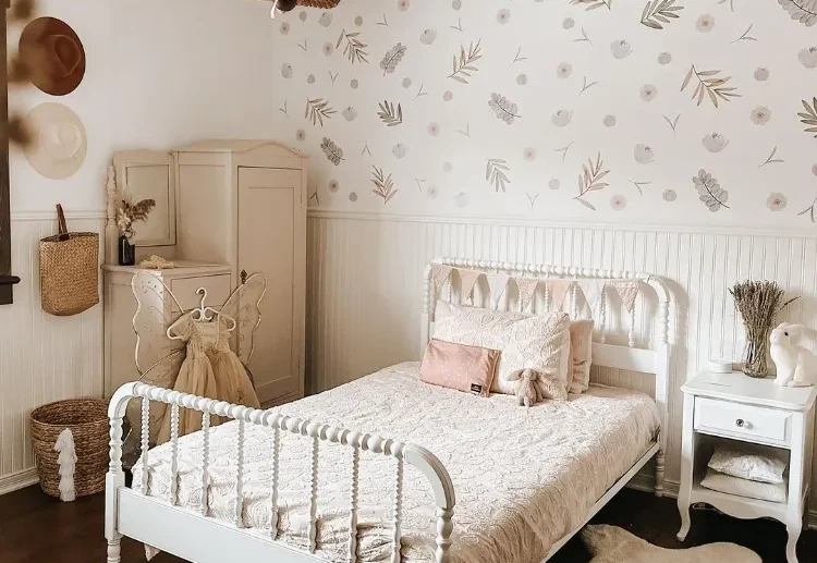 quelle couleur de mur pour une petite chambre rose poudre lime
