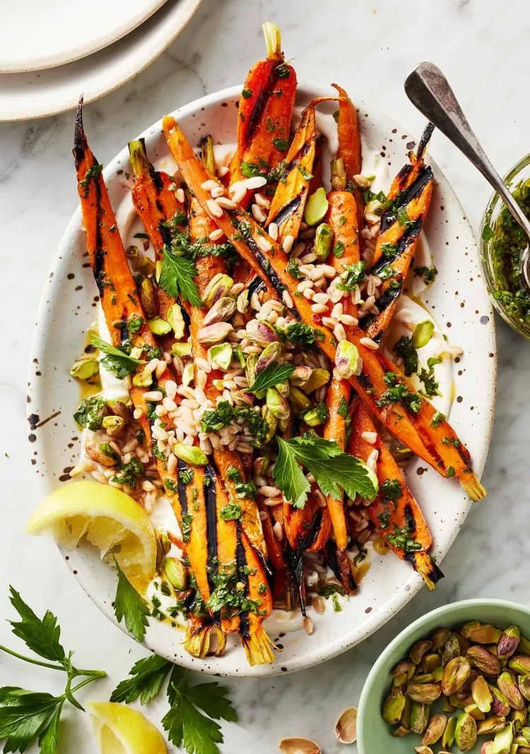 recette de carottes grillées