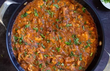 recette de poulet au curry indien traditionnelle facile lait de coco sans viande vegan