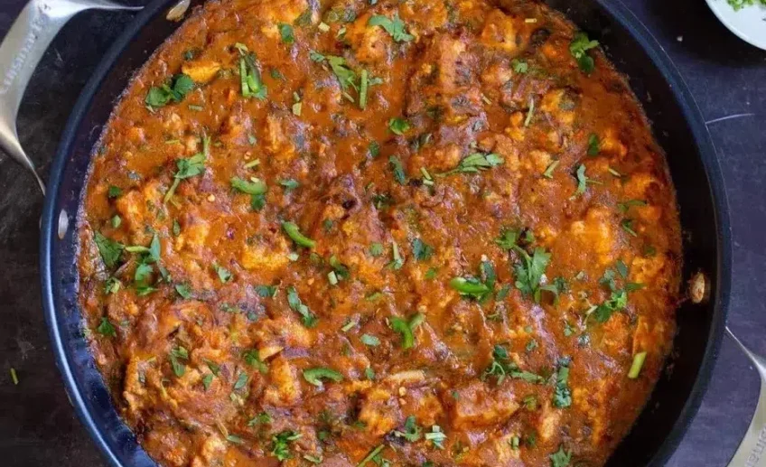 recette de poulet au curry indien traditionnelle facile lait de coco sans viande vegan