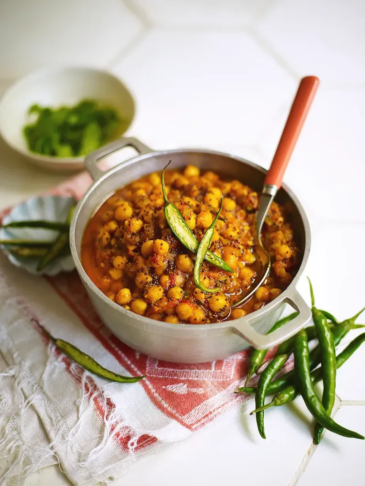 recettes familiales pour petit budget curry pois chiches