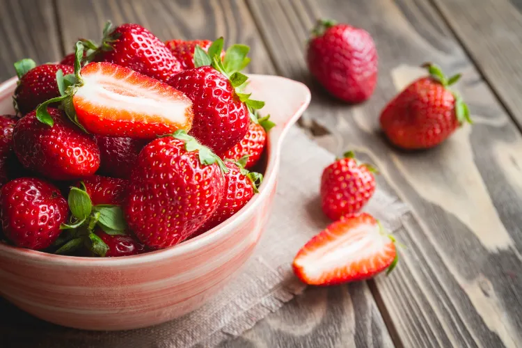 atouts santé de la fraise