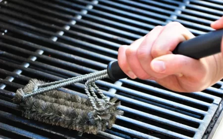 comment nettoyer un grill au début de l'été