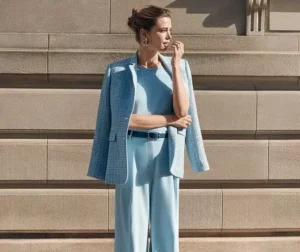 idée tenue tailleur pantalon femme invitée mariage printemps été 2024