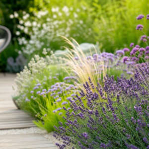 quelles plantes associer avec la lavande