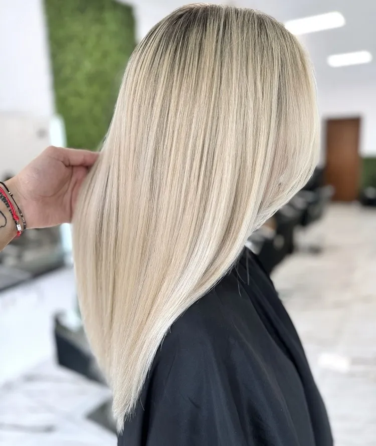 tendance couleur de cheveux été 2024 blond nordique scandi hairline